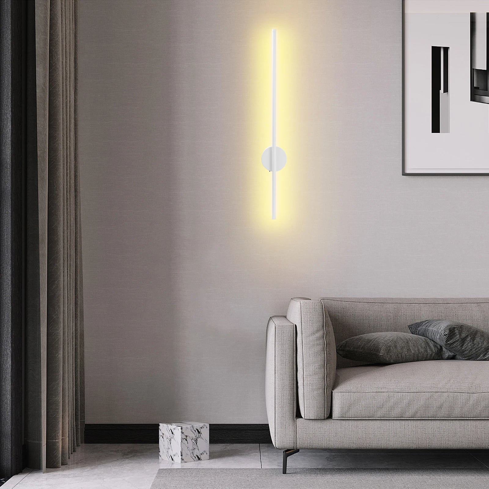 Royallure USB Rechargeable LED Wall Sconce with Magnetic Base and Remote Control – Adjustable Color Temperature for Modern Lighting 6