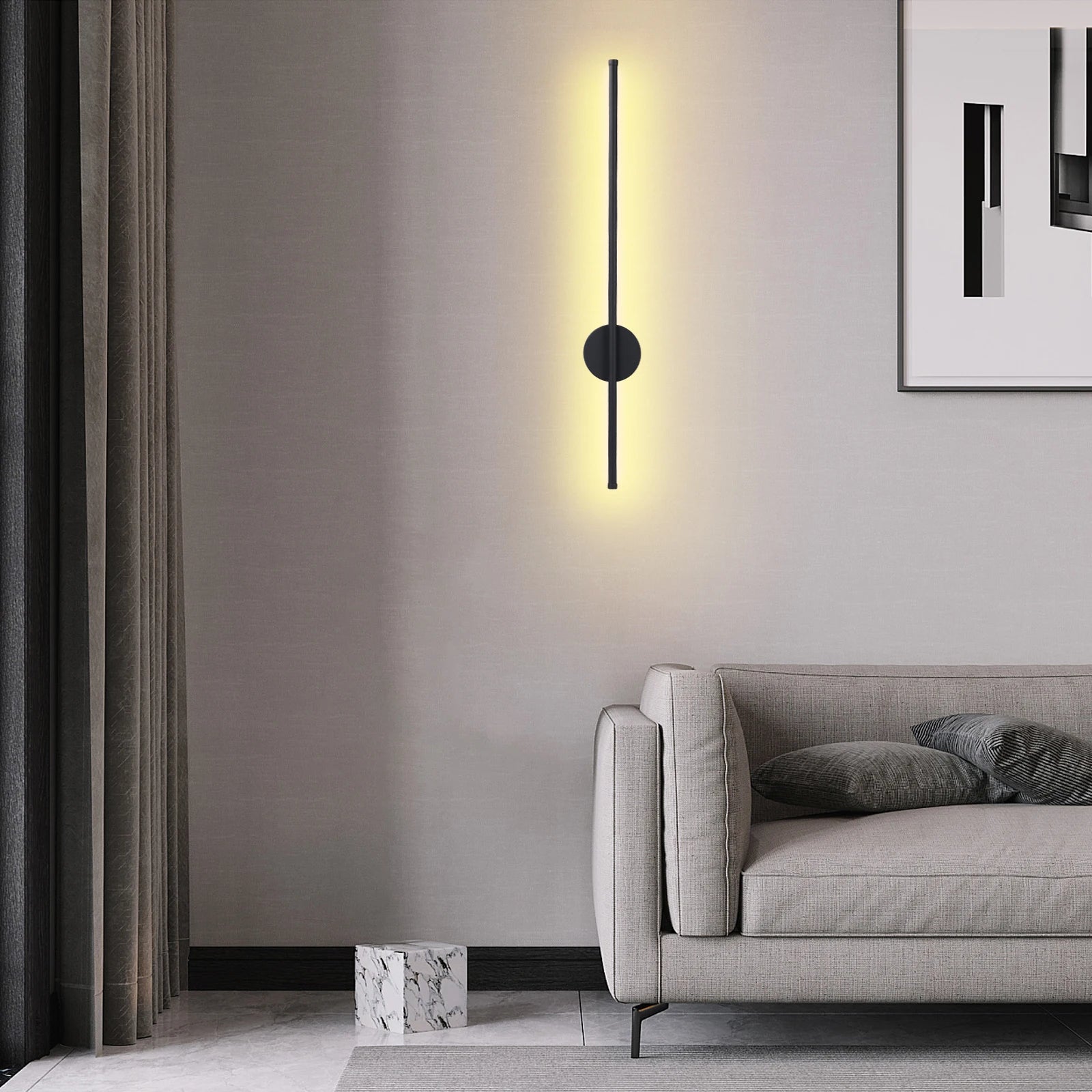 Royallure USB Rechargeable LED Wall Sconce with Magnetic Base and Remote Control – Adjustable Color Temperature for Modern Lighting 8