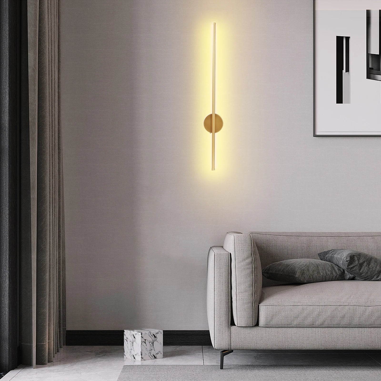 Royallure USB Rechargeable LED Wall Sconce with Magnetic Base and Remote Control – Adjustable Color Temperature for Modern Lighting 9
