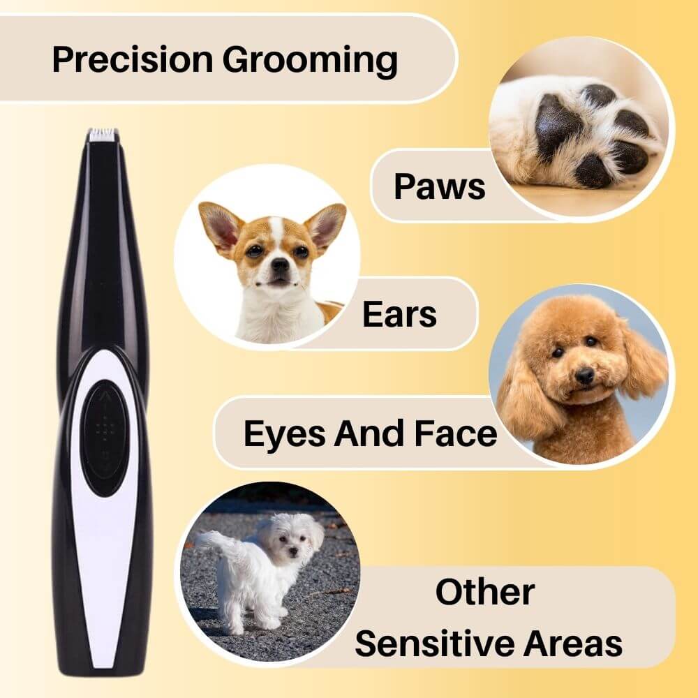 Royallure Ultra-Quiet Pet Trimmer with Safety Blade – Precision Grooming Tool for Stress-Free Pet Care 1