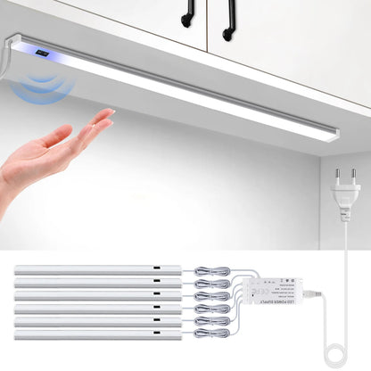 Royallure Under Cabinet LED Lighting with Hand Scan Motion Sensor, Energy-Efficient Kitchen Light 1