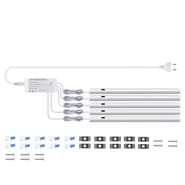 Royallure Under Cabinet LED Lighting with Hand Scan Motion Sensor, Energy-Efficient Kitchen Light 11
