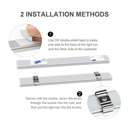 Royallure Under Cabinet LED Lighting with Hand Scan Motion Sensor, Energy-Efficient Kitchen Light 4