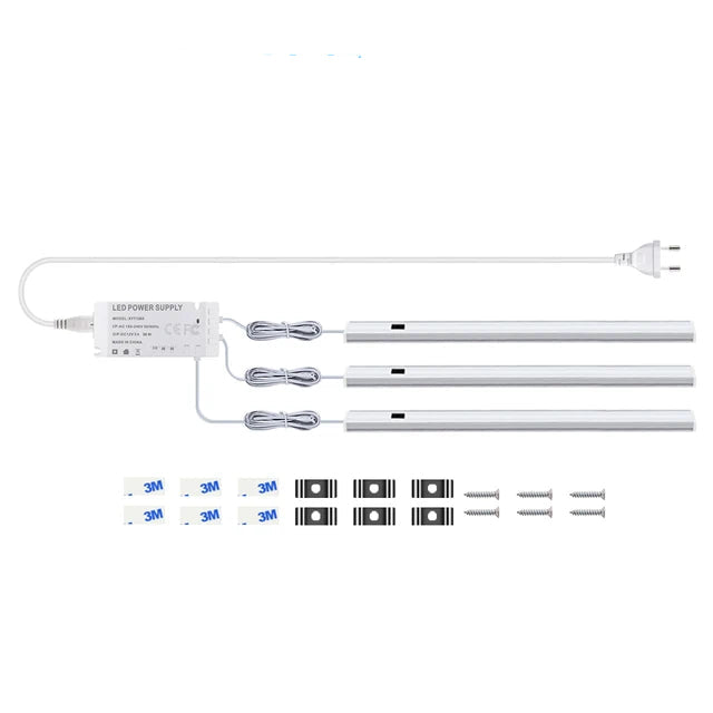 Royallure Under Cabinet LED Lighting with Hand Scan Motion Sensor, Energy-Efficient Kitchen Light 8