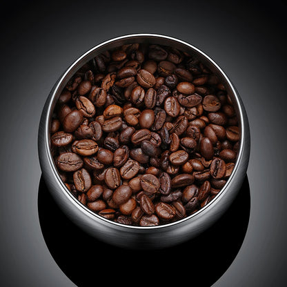 Royallure Vacuum Sealed Coffee Canister – 304 Stainless Steel Moisture-Proof Coffee Container for Bean Storage, Multiple Sizes 5