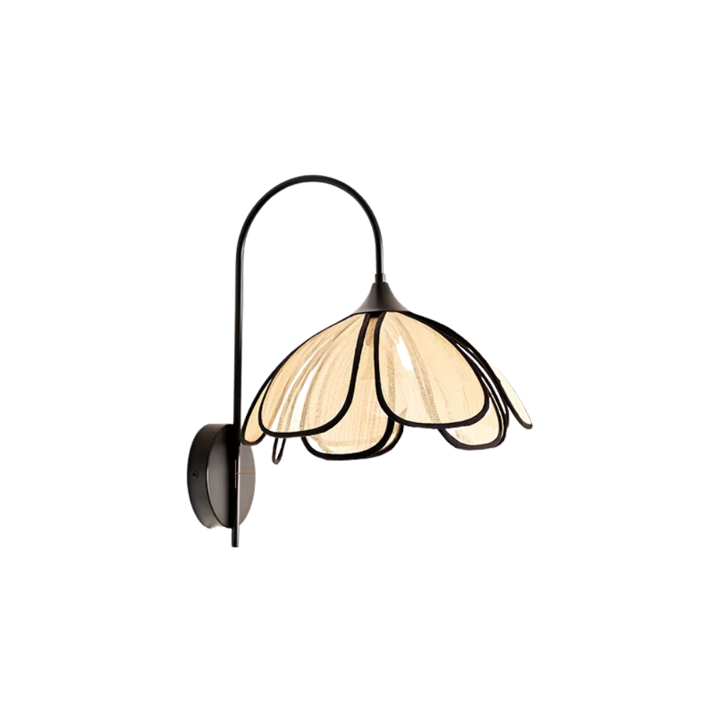 Royallure Vintage Floral Lamp with Rattan Design for Soft Ambient Lighting 0