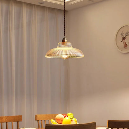 Royallure Vintage Green Glass Pendant Light – Elegant Hanging Lamp for Kitchen and Living Room 3