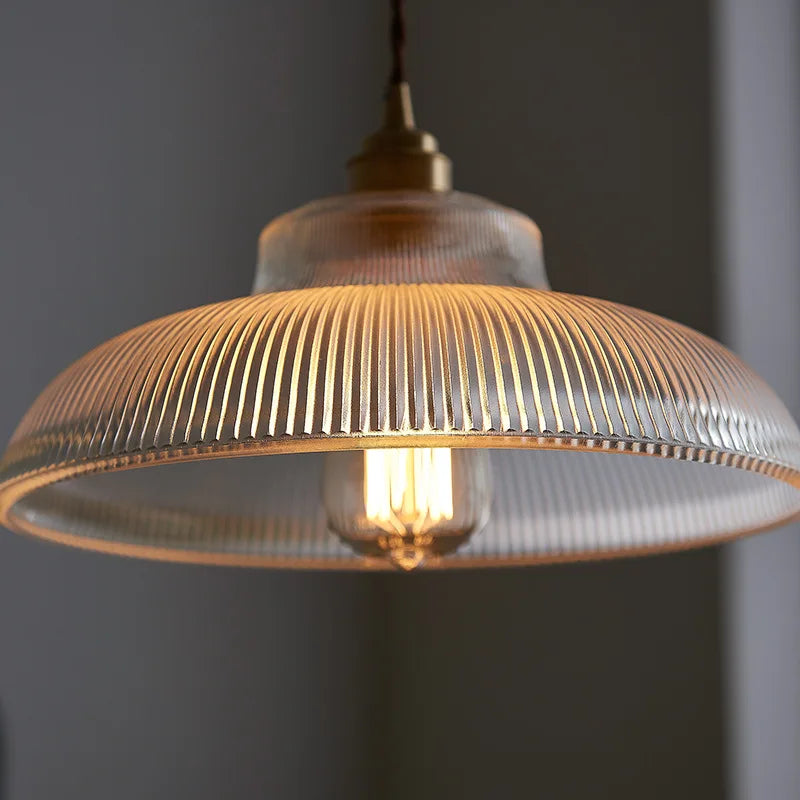Royallure Vintage Green Glass Pendant Light – Elegant Hanging Lamp for Kitchen and Living Room 4