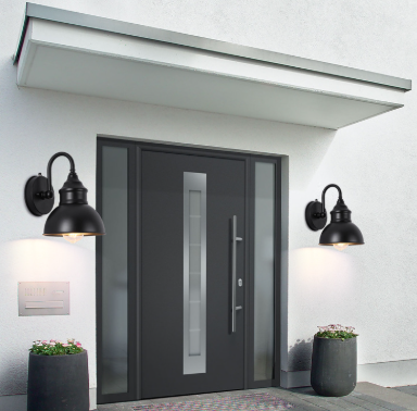 Royallure Vintage Retro Metal Wall Light, IP65 Waterproof Outdoor Sconce 3