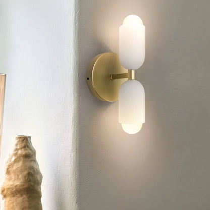 Royallure Vintage Wall Light Sconce with 2 E27 Bulb Sockets for Warm Atmosphere 2