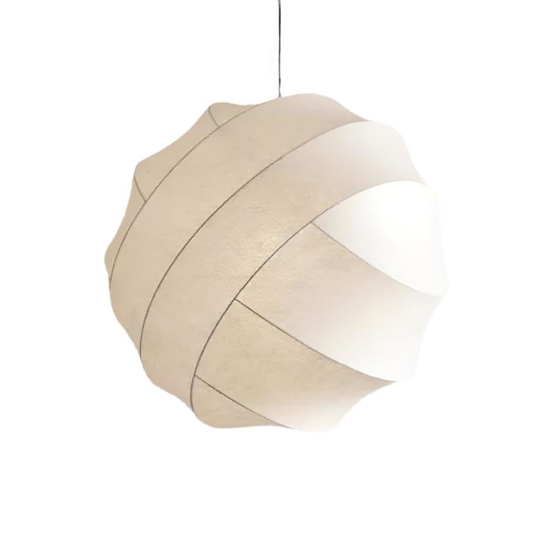 Royallure Wabi Sabi Silk Ball Pendant Light, Japanese Ceiling Light Fixture for Kitchen and Home 0