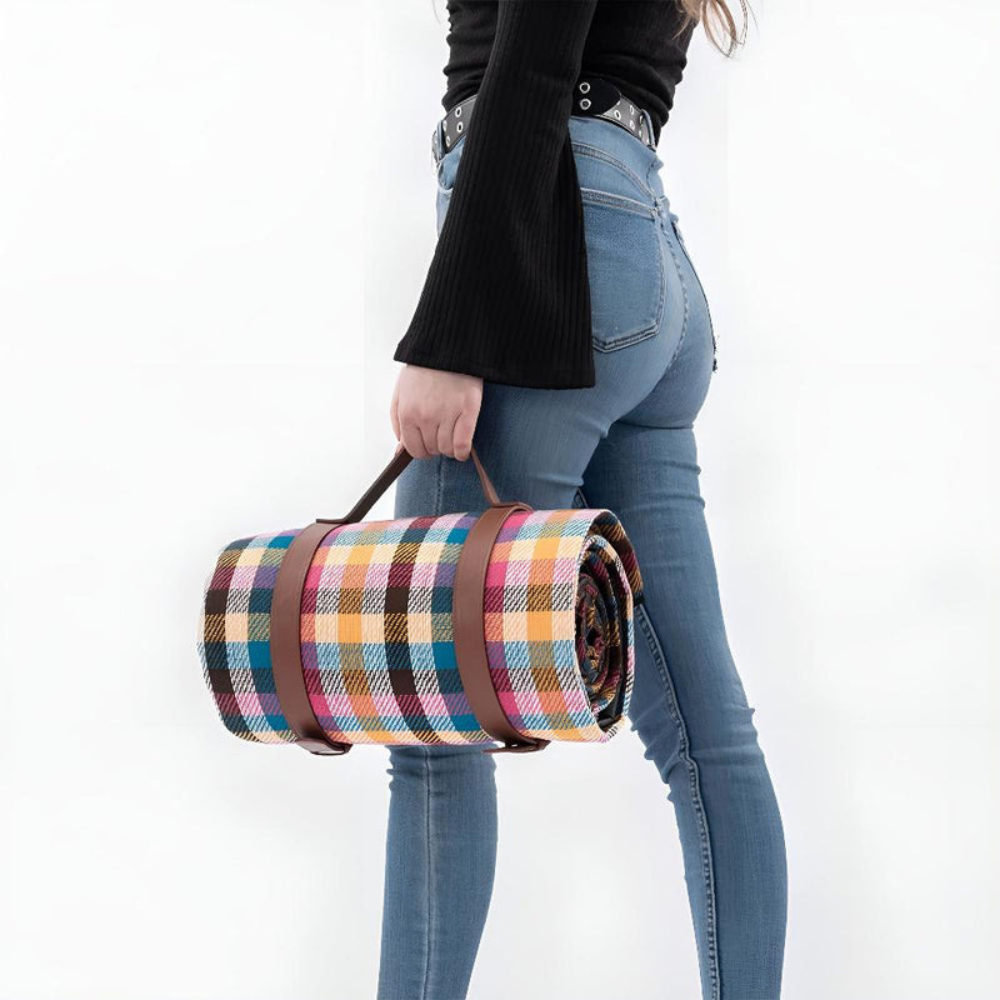 Royallure Waterproof Picnic Mat - Lightweight Outdoor Blanket for Beach & Camping 7