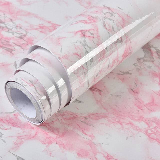 Royallure Waterproof Self-Adhesive Vinyl Marble Wallpaper for Easy Home Makeover 0