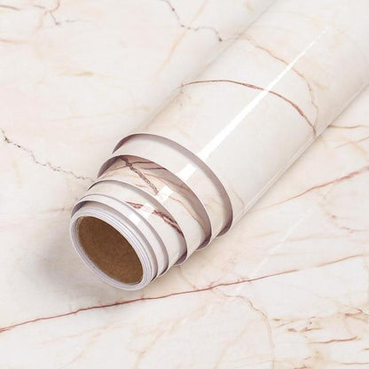 Royallure Waterproof Self-Adhesive Vinyl Marble Wallpaper for Easy Home Makeover 11