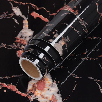 Royallure Waterproof Self-Adhesive Vinyl Marble Wallpaper for Easy Home Makeover 16