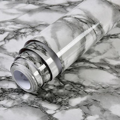 Royallure Waterproof Self-Adhesive Vinyl Marble Wallpaper for Easy Home Makeover 17
