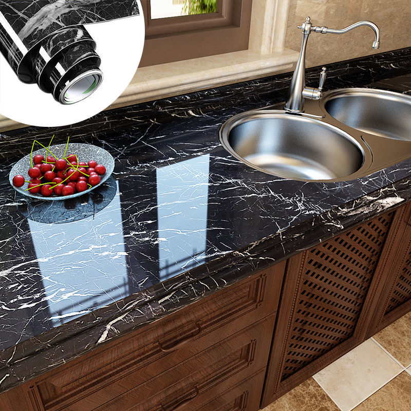 Royallure Waterproof Self-Adhesive Vinyl Marble Wallpaper for Easy Home Makeover 2