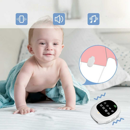 Royallure Wireless Bedwetting Alarm with Vibration Sensor for Potty Training – Rechargeable, Easy to Use, 40m Range 1