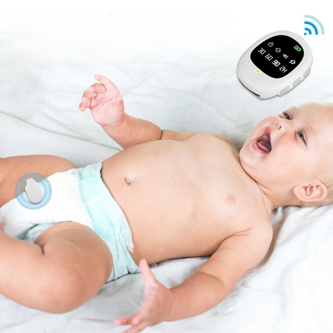 Royallure Wireless Bedwetting Alarm with Vibration Sensor for Potty Training – Rechargeable, Easy to Use, 40m Range 2