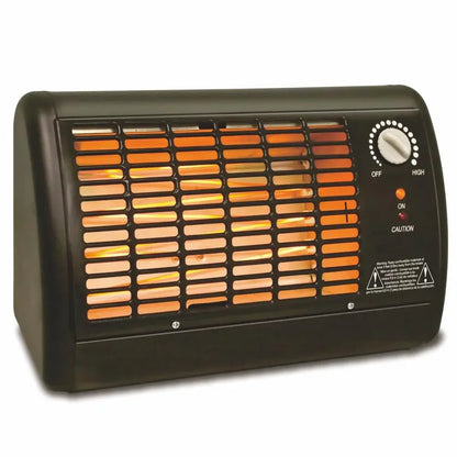 Royelux 1320W Portable Fan Heater with Thermostat - Default Title