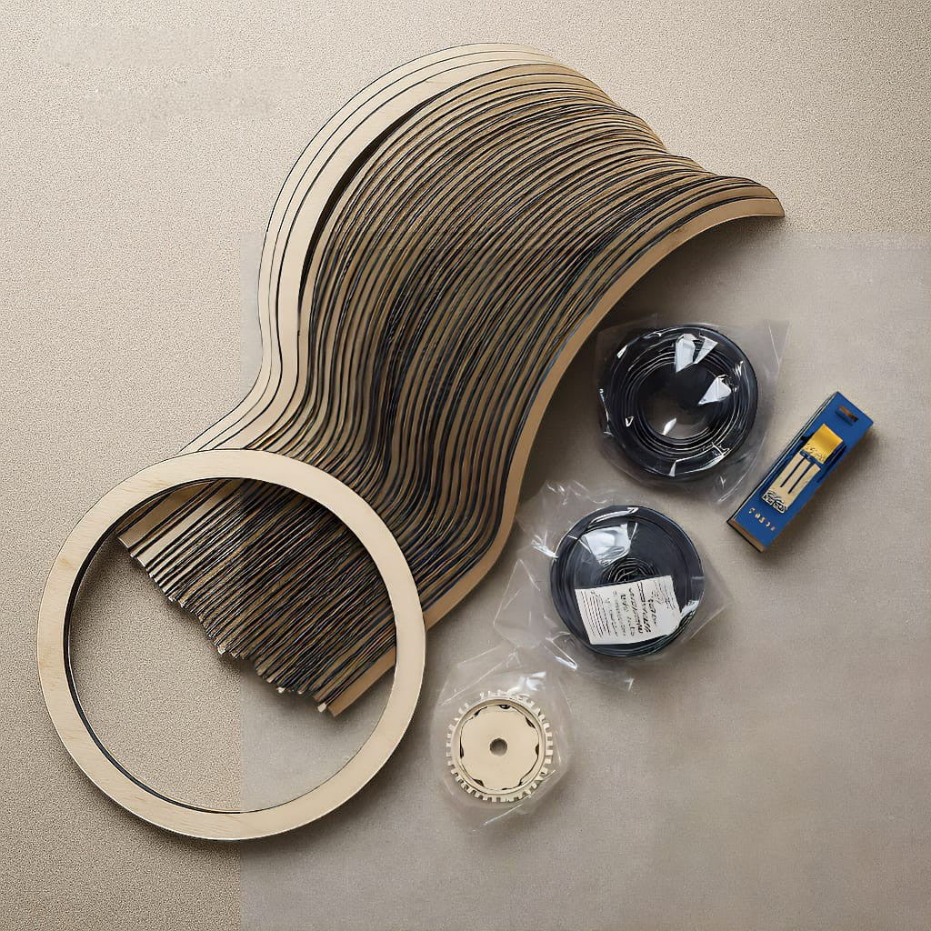 Rustic Wooden Cage Pendant Light 8