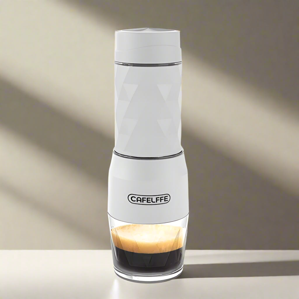 Cafelffe 3-in-1 Portable Coffee Maker – Manual Espresso Brewer for Travel & Outdoor Adventures