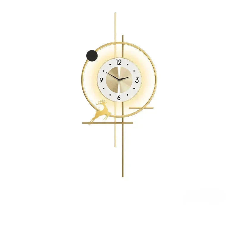 RoyaleGlow ArtisticTime – Modern and Creative Wall Clock