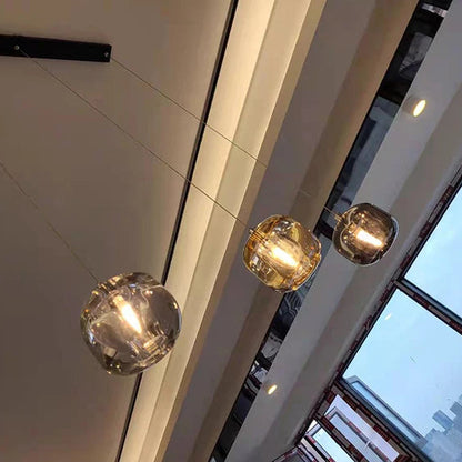 Luxora Modern Colored Glass Multi Pendant Chandelier for Dining Room & Living Room