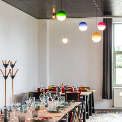 LuxRoyale Gradient Glass Pendant Light,  Modern Luxury for  Dining Room And Reading Nook