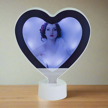 Mirror Photo Frame – Customizable Sublimation Magic Mirror for Weddings & Personalized Gifts