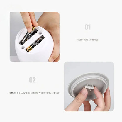 Royallure Automatic Self-Stirring Mug with Magnetic Base