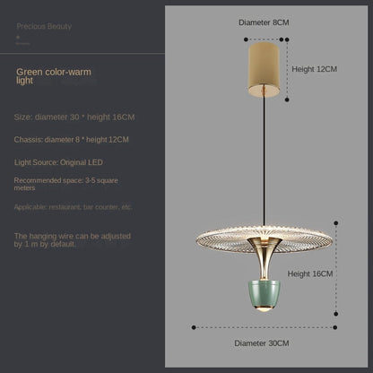 RoyaleGlow Art Flower Umbrella Chandelier Modern Design