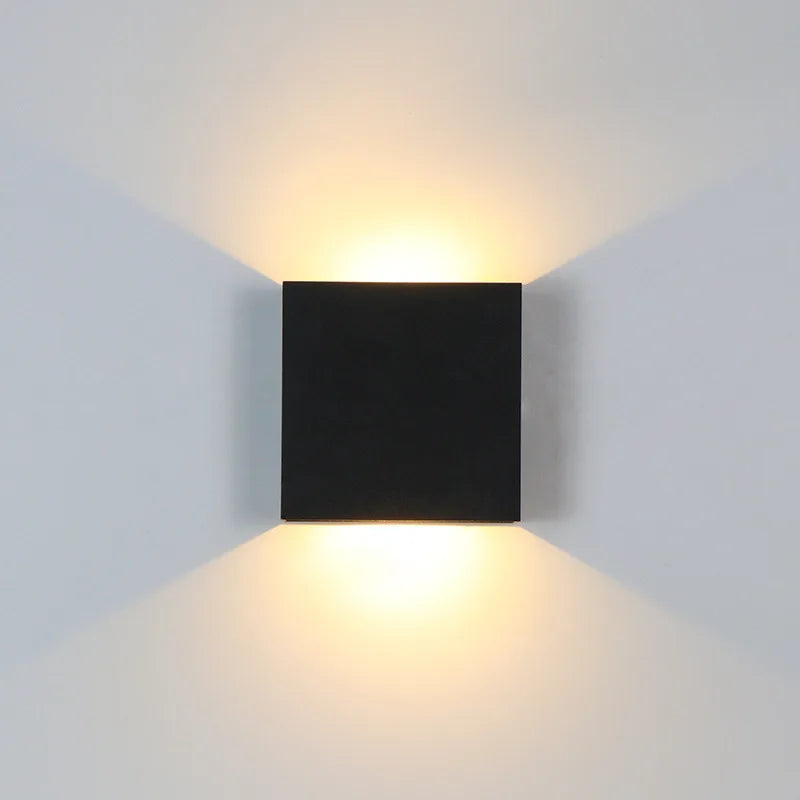 Lumora Nordic Led Wall Light Minimalist Warm Glow Wall Lamp For Living Rooms And Hallways