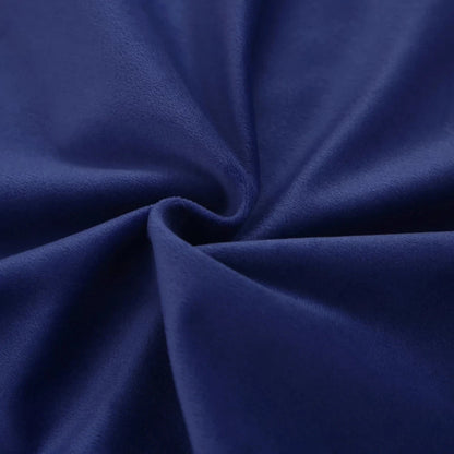 Luxora Velvet Cushion Cover - Solid Color with Flannel Edge for Stylish Sofa Decor