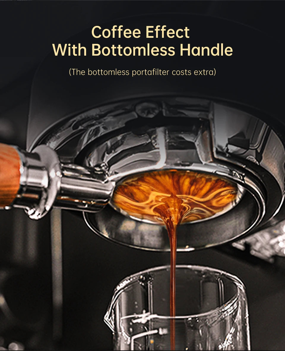 Slim Espresso Machine – 20-Bar Semi-Automatic Coffee Maker for ESE Pods & Ground Coffee