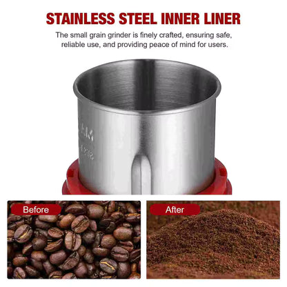 Royallure Electric Pill Crusher Grinder – Stainless Steel Automatic Pulverizer for Fine Powder