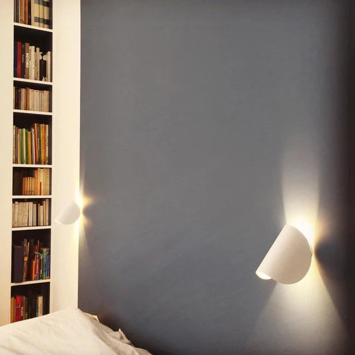 LuxRoyale Adjustable Up Down LED Wall Light, Warm Ambient Modern Lamp