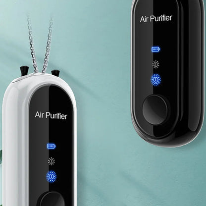 Luxora Wearable Air Purifier Necklace – Portable, Silent, USB Rechargeable
