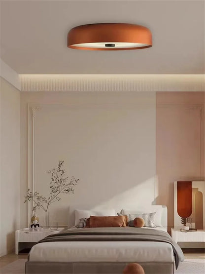 Royaleva Wool Retro Ceiling Lamp With Warm LED Light For Living Room And Hallway, Nordic Minimalist Design