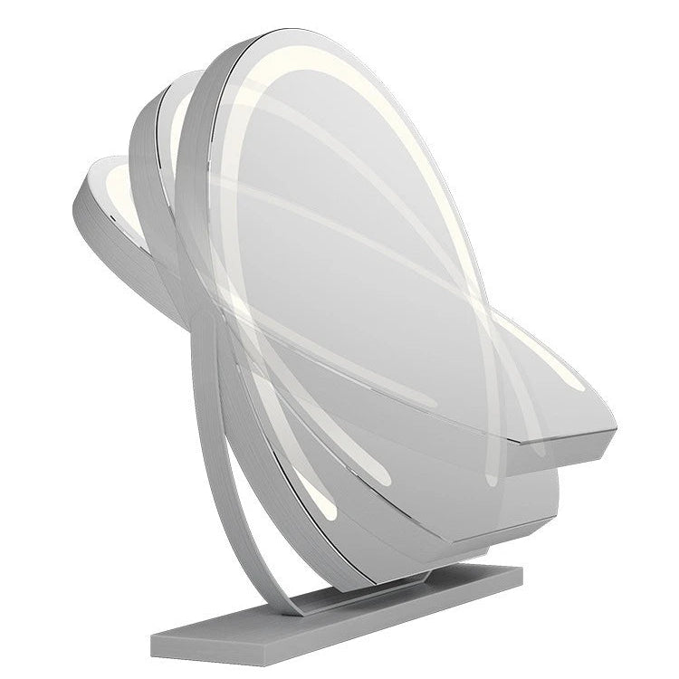 RoyaleGlow Lighted Vanity Mirror with Smart Touch & 360° Rotation