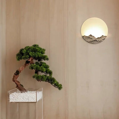 Royallure Sunset Mountain Wall Lamp - Elegant Decor (30CM-60CM)