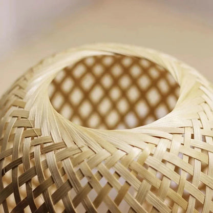 Handmade Rattan Table Lamp - Default Title