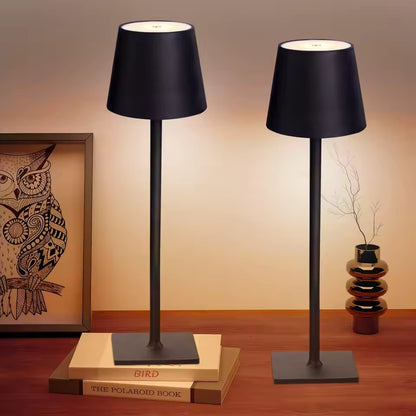RoyaleGlow Cordless Lamp - USB Rechargeable Waterproof Table Lamp with Touch Switch