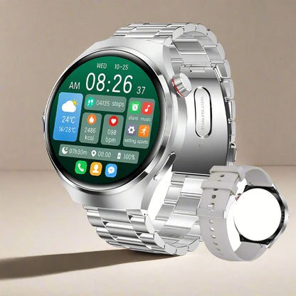 Luxora Pro 2025 Smartwatch – Advanced Health & Fitness Tracker