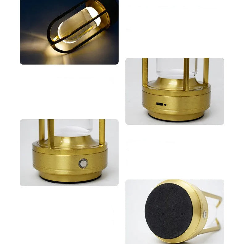 Lumora Wireless LED Table Lamp With Cordless Rechargeable Battery & Touch Switch