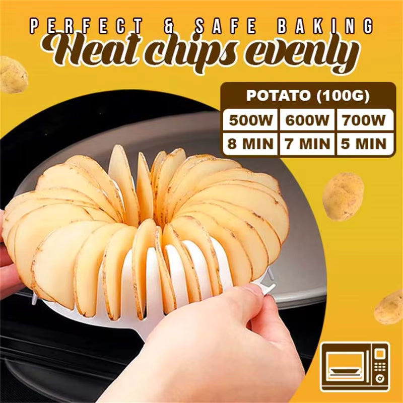 Royallure Potato Chip Maker Apple Fruit Potato Chip for Quick, Healthy Homemade Chips in Minutes