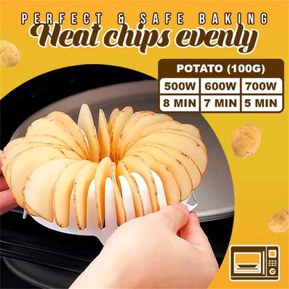 Royallure Potato Chip Maker Apple Fruit Potato Chip for Quick, Healthy Homemade Chips in Minutes