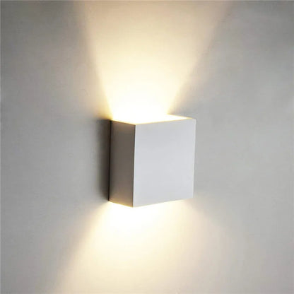 Lumora Nordic Led Wall Light Minimalist Warm Glow Wall Lamp For Living Rooms And Hallways