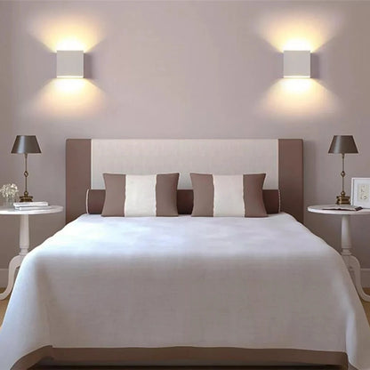 Lumora Nordic Led Wall Light Minimalist Warm Glow Wall Lamp For Living Rooms And Hallways