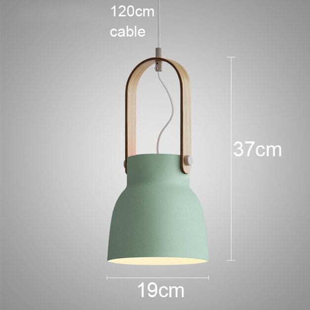 RoyaleGlow Nordic Macaron Pendant Light for Kitchen Island, Dining Room, Restaurant & Bar